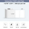 Picture of Label Maker Tape SUPVAN T50M Adapted Label Print Paper Refill White Size 1.18'' x 0.59'' 400pcs Thermal Laminated Waterproof Self-Adhesive Multipurpose Labeling Tape Replacement