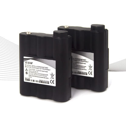 Picture of (2-Pack) 6V BATT5R AVP7 Rechargeable Batteries Replacement for GXT GXT1000 GXT1050 GXT850 GXT860 GXT900 GXT950 FRS-005 LXT210 GXT300 GXT325 GXT550 GXT555 GXT700 GXT710 GXT720 GXT750 GXT775 GXT795