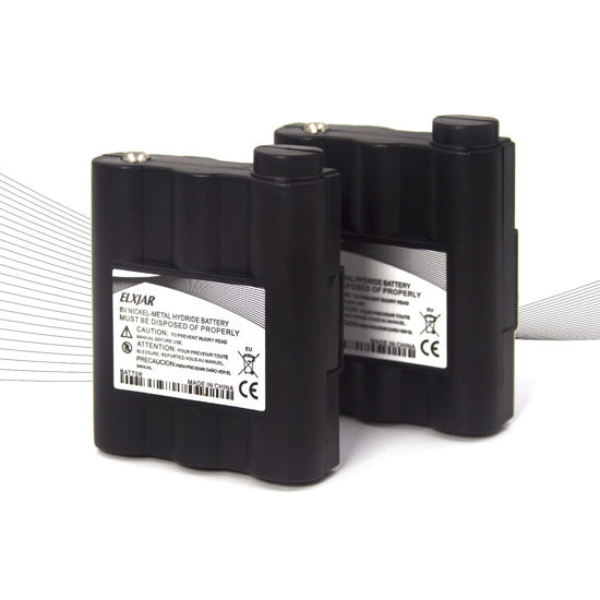 Picture of (2-Pack) 6V BATT5R AVP7 Rechargeable Batteries Replacement for GXT GXT1000 GXT1050 GXT850 GXT860 GXT900 GXT950 FRS-005 LXT210 GXT300 GXT325 GXT550 GXT555 GXT700 GXT710 GXT720 GXT750 GXT775 GXT795
