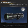 Picture of BENOISON Telephoto Lens for Nikon - F Lens 420-800mm for Nikon DSLR, Manual Focus MF Zoom Lens for Nikon D3500 D850 D7500 D5600 D3400 D500 D7200 D5500 D750 D810 D3300 D5300 D610 D7100 D5200 etc