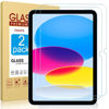 Picture of 2 Pack Screen Protector for iPad 10th Generation 10.9 Inch 2022 (Model A2696/A2757/A2777) Tempered Glass Film Guard High Touch Sensitivity [Face ID & Apple Pencil Compatible]