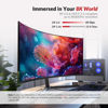 Picture of (Desktop only) AV Access iDock D23 8K KVM Switch Docking Station for 2 PCs & Triple Monitor, with 6 DP Cables, DisplayPort 2.0, 1G Ethernet, USB 3.0, 4K@165/144Hz, 2K@144Hz for Gaming & Home Office