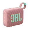 Picture of JBL Go 4 - Ultra-Portable, Waterproof and Dustproof Bluetooth Speaker, Big Pro Sound with Punchy bass, 7-Hour Built-in Battery, Made in Part with Recycled Materials (Pink)