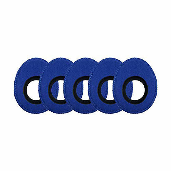 Picture of OPENMOON Oval Large Viewfinder Eyecushion for Alexa Mini Amira Cameras (Ultrasuede /5packs) (Blue)