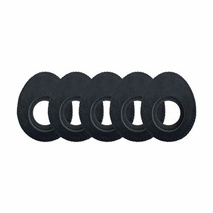 Picture of OPENMOON Oval Large Viewfinder Eyecushion for Alexa Mini Amira Cameras (Ultrasuede /5packs) (Black)