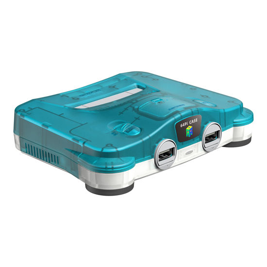 Picture of RetroFlag 64Pi Case for Raspberry Pi5, SD Card Storage, Safe Shutdown and Safe Reset, MetaData in Emulation Station auto Saved