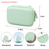 Picture of Elonbo Carrying Case for KODAK Mini 2 Retro 4PASS Portable Photo Printer, Digital Instant Print Camera Travel Bag Storage Holder, Mesh Pocket Fits Printing Paper, Cable, Green