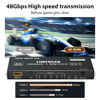Picture of HDMI 2.1 Switch 5 in 1 Out 8K 60Hz, 5 Port HDMI Switcher Selector Box with Remote, 4K@120Hz HDMI Switch 5x1 Support 48Gbps, HDR 10+, HDCP 2.3, 3D, for Roku, PS5/4/3, Xbox Series X, NS, Laptop, Black