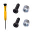 Picture of 2Packs SSD Screw for PS5 and 2Packs Ring Replacement Screwdriver for Sony PlayStation 5 Console Solid State Drive+Screwdriver