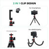 Picture of AKASO Action Camera Accessories Kit Compatible with AKASO Action Camera EK7000/Brave 4/Brave 7 LE/Brave 7/Brave 8/V50X/GoPro Hero12/11/10/ 9/8 Max/DJI Osmo Action (Flexible Selfie Stick Tripod)