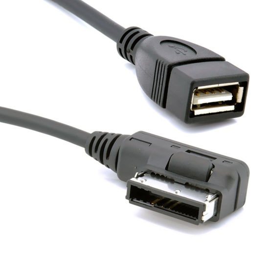 Picture of chenyang AMI to USB Cable Media in AMI MDI USB AUX Flash Drive Adapter Cable for Car VW Audi 2014 A4 A6 Q5 Q7