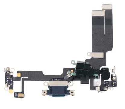 Picture of Charging Port Connector Board Flex Cable Replacement Compatible with iPhone 14 6.1 inch (Black)