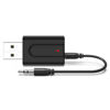 Picture of USB Bluetooth 5.0 Transmitter Receiver, 2-in-1 Mini Wireless Audio Adapter, 3.5mm Bluetooth AUX Adapter for TV PC Headphones Speakers Car/Home Stereo System, USB Power Supply