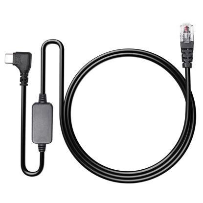 Picture of Sousery USB-C to RJ11 Plug Cable,Radar Detector Cable for Uniden R1 R3 R7 Escort MAX360 Beltronics Cobra Passport 9500i Radenso XP etc(4.92FT)