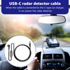 Picture of Sousery USB-C to RJ11 Plug Cable,Radar Detector Cable for Uniden R1 R3 R7 Escort MAX360 Beltronics Cobra Passport 9500i Radenso XP etc(4.92FT)