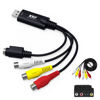Picture of Kkf USB 2.0 Video Capture Card for Streaming - VHS to Digital Converter, with Audio Transfer Grabber, Digitize Video DSLR DVD PS3 PS4 Camera Adapter, for Mac, PC or Notebook (IU037B-2)