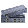 Picture of 8K60Hz 4K120Hz HDMI KVM Switch 2 Monitors 2 Computers, USB 3.0 Dual Monitor HDMI KVM Switch, 2 Port HDMI KVM Switch for Controlling 2 PC with 1 Set of Keyboard, Mouse and 2 Monitors