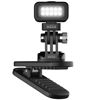 Picture of GoPro Zeus Mini Rechargeable LED Light Magnetic 360 Degree Swivel Clip Light with Brightness Between 20 - 200 Lumens - Official GoPro Accessory (ALTSK-002)