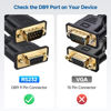 Picture of Cable Matters RS232 Cable, Serial Cable, Male to Female 10 ft, 9 Pin DB9 Cable/Null Modem Cable