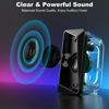 Picture of SOULION C30 Bluetooth Computer Speakers, 2.0 PC Speakers for Desktop Monitor, Wired USB Powered & Pulsing & LED Flame Lights, 3.5 mm AUX Speakers for Laptop Gaming with Wired Handy Control