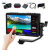 Picture of FEELWORLD F5 Pro V4 6- Inch DSLR Camera Field Monitor Bundle + Battery+Carry Case+ Micro HDMI Cords - Touch Screen Video Monitor with 3D LUT 1080P 4K HDMI with External F970 Power Plate