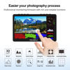 Picture of FEELWORLD F5 Pro V4 6- Inch DSLR Camera Field Monitor Bundle + Battery+Carry Case+ Micro HDMI Cords - Touch Screen Video Monitor with 3D LUT 1080P 4K HDMI with External F970 Power Plate