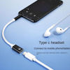 Picture of Enyolidimk 3.5mm USB to Aux Adapter 3.5mm Analog Cable Type-C Converter Earphone Adapter Compatible with MP3 Players Aux Adapter,CD Players, Laptops, Tablets, Smartphone,Headphone Adapters (Black)