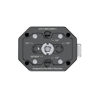 Picture of FALCAM F38 Quick Release Kit V2, Quick Release System, Base and Plate with 1/4" and 3/8" Screw Thread for Tripod, Monopod, Stabilizer, Slider - F38B3404
