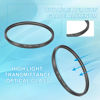 Picture of MECCANIXITY 30mm Circular Polarizer Filter, Double Sided Multi-Layer Coatings Polarizing Filter with Cleaning Cloth for Camera Lens