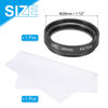 Picture of MECCANIXITY 28mm Circular Polarizer Filter, Double Sided Multi-Layer Coatings Polarizing Filter with Cleaning Cloth for Camera Lens