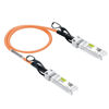 Picture of [Orange] Colored 10G SFP+ DAC Cable - Twinax SFP Cable for Cisco SFP-H10GB-CU0.3M, Ubiquiti UniFi, D-Link, Supermicro, Netgear, Mikrotik, Fortinet, 0.3-Meter(1ft)