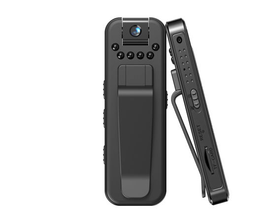 Picture of LTJVCALTOQN L7 Mini Body Camera with Hidden Camera 1080P HD Recording Night Vision,Built-in 1000 mAh 8HR Battery Life Wearable Camcorder for Outdoor,Home,Sports,Pet Records,Security,Work Records