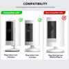 Picture of Adhesive Wall Mount Bracket Compatible with Ring Indoor Cam(1st Gen and 2nd Gen), No Screws Wall Mount for Ring Camera, Easy to Install Without Tools or Wall Damage- 2 Pack