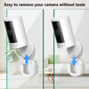 Picture of Adhesive Wall Mount Bracket Compatible with Ring Indoor Cam(1st Gen and 2nd Gen), No Screws Wall Mount for Ring Camera, Easy to Install Without Tools or Wall Damage- 2 Pack