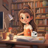Picture of Ryaacphi Desktop Vacuum Cleaner Mini,Cordless & Portable,Dust & Crumb Sweeper,Cute Cartoon Panda,USB,Easy to Remove Dust/Hair/Pet Hair/Crumbs on Desktop/Table/Keyboard/Sofa and etc,Lightweight Design