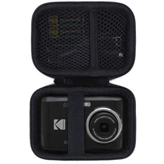 Picture of Lebakort Storage Case Compatible with KODAK PIXPRO Friendly Zoom FZ45 FZ55 16MP Digital Camera (Black Case)