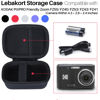 Picture of Lebakort Storage Case Compatible with KODAK PIXPRO Friendly Zoom FZ45 FZ55 16MP Digital Camera (Blue Case)
