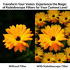 Picture of Walking Way Kaleidoscope Prism Lens Filter, Special Effect Filters with Multiple Refracting Subjects, Prism Crystal Glass for SLR, Creative Photography (82mm)