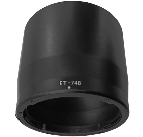 Picture of ET-74B Lens Hood for Canon RF 100-400mm F5.6-8 is USM,Canon EF 70-300mm f/4-5.6 is II USM(Not for is USM) Lens,HUIPUXIANG 67mm Lens Hood