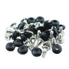 Picture of SQXBK 20PCS 3.5 Inch Anti Vibration Mounting Screws Black Hard Disc Vibration Damping Screws Suitable for Computer Chassis Cabinet