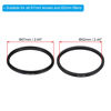 Picture of PATIKIL 67mm-62mm Metal Step Down Ring with Cleaning Cloth, 2 Pack Camera Lens Filter Adapter Ring Aluminum Filter Adapter Ring for Camera Lenses Hood, Black