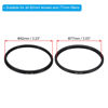 Picture of PATIKIL 82mm-77mm Metal Step Down Ring with Cleaning Cloth, 2 Pack Camera Lens Filter Adapter Ring Aluminum Filter Adapter Ring for Camera Lenses Hood, Black