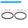 Picture of PATIKIL 72mm-67mm Metal Step Down Ring with Cleaning Cloth, 2 Pack Camera Lens Filter Adapter Ring Aluminum Filter Adapter Ring for Camera Lenses Hood, Black