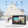 Picture of CasaCam Deluxe Wireless Security Camera System | 2 1080p Floodlight Cameras and one 7" Touchscreen Monitor | AC Powered, Two-Way Audio, Free APP, 32GB SD Card and Battery Installed, Model VS5002