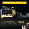 Picture of CORSAHD 8K@60Hz HDMI 2.1 Switch 4x1 4K 120Hz 48Gbps,HDCP 2.3,ARC,VRR,CEC,HDMI Switcher 4 in 1 Out,4 Port HDMI Selector,IR Remote,3D,HDR 10,Dolby Atmos,for TV,PS5,Xbox,Fire Stick,Roku,Blu Ray,Projector