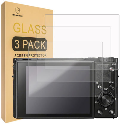 Picture of Mr.Shield [3-Pack] Screen Protector For Sony RX100 VII Digital Camera DSC-RX100M7 [Tempered Glass] [Japan Glass with 9H Hardness] Screen Protector