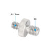 Picture of CAMVATE M8 Male to 1/4"-20 Male Stainless Steel Screw Adapter (2-Pack) - 3450