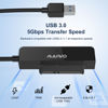 Picture of MAIWO SATA to USB Cable, 2.5 inch SATA SSD/HDD to USB 3.0 Adapter, External Hard Drive Converter Reader for 2.5 inch SATA I/II/III SSD/HDD, 8TB Capacity