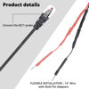 Picture of Sousery 1PC RJ11 Replacement Mirror Wire Power Cord for Escort Radar Detectors，Fits Max 360C MaxCam Redline,Max Max2 Max 360,Inline Fuse,9500ix 8500x50 Redline Models