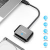 Picture of WAVLINK SATA to USB Type-C Hard Drive Cable, 5Gbps USB C to Sata Cable Support UASP, External Hard Drive SATA I/II/III Connector 2.5" SSD/HDD and 3.5" HDD up to 20TB, Power Adapter Included